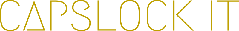 Capslock IT Logo
